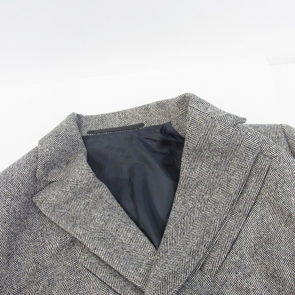 実際に弊社で買取させて頂いたKRISVANASSCHE/クリスヴァンアッシュ ダブルチェスターコート/46の画像 5枚目