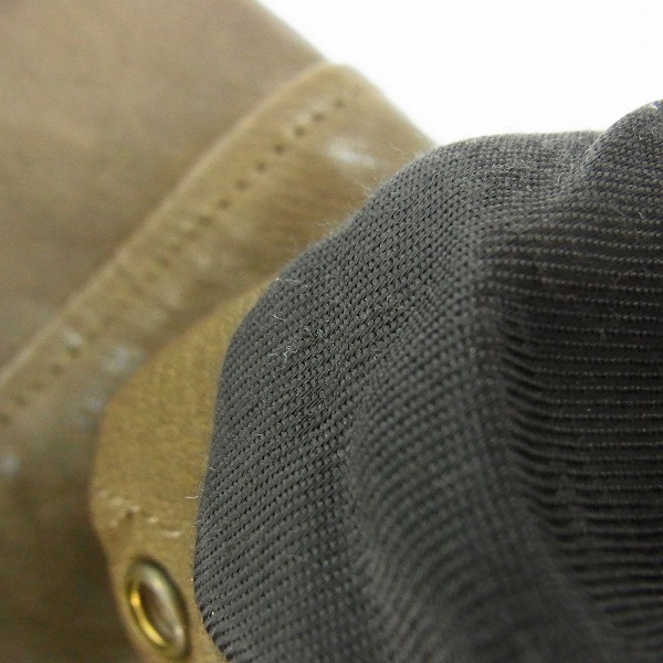 実際に弊社で買取させて頂いたC.P.COMPANY/シーピーカンパニー レザージャケット 14WCPUL02536/50の画像 6枚目