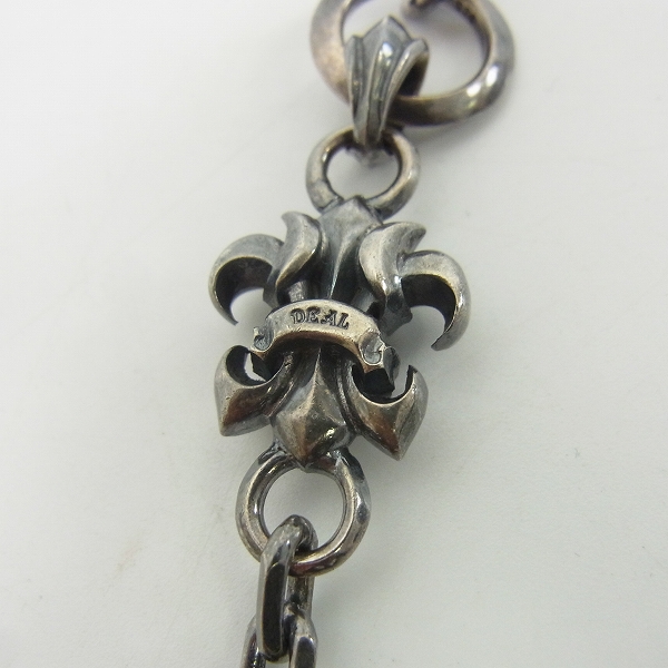 実際に弊社で買取させて頂いたDEALDESIGN/ディールデザイン グランドリリークロスウォレットチェーンの画像 1枚目