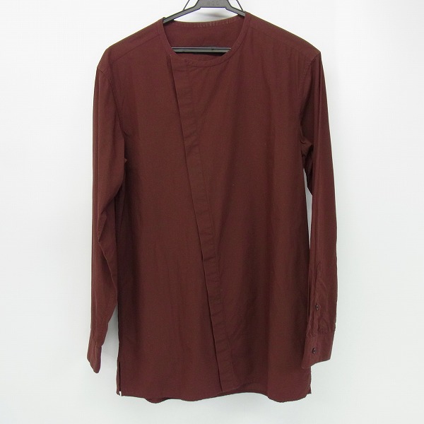 実際に弊社で買取させて頂いたLAD MUSICIAN/ラッドミュージシャン 斜めボタンダウン コットンシャツ/44