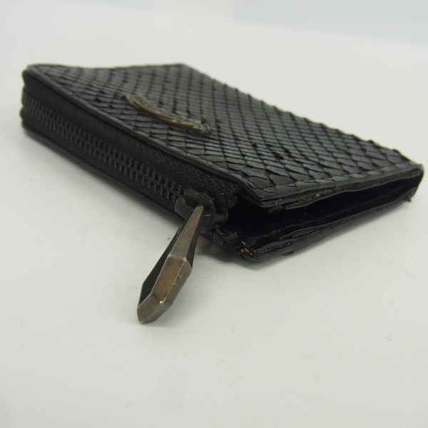 実際に弊社で買取させて頂いたDEAL DESIGN/ディールデザイン コインケース/パイソンレザー の画像 2枚目