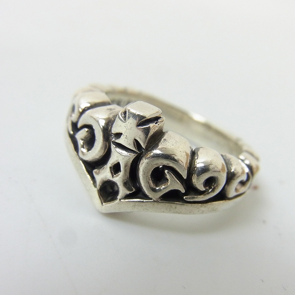 実際に弊社で買取させて頂いたDEALDESIGN/ディールデザイン クラウンクロスリング/9号