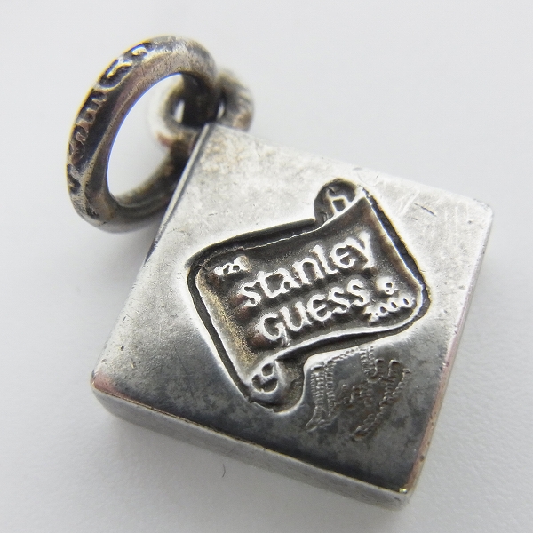実際に弊社で買取させて頂いたStanley Guess/スタンリーゲス ペンダント/チャーム ウッド スクエアの画像 5枚目