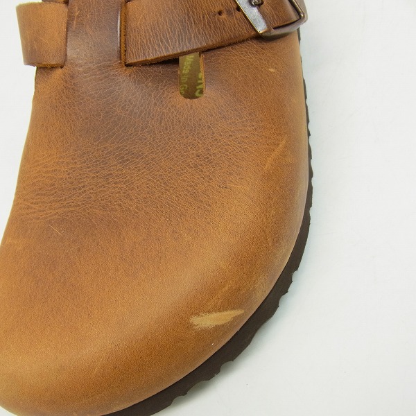 実際に弊社で買取させて頂いたBIRKENSTOCK/ビルケンシュトック BOSTON/ボストン レザー サンダル/26の画像 5枚目