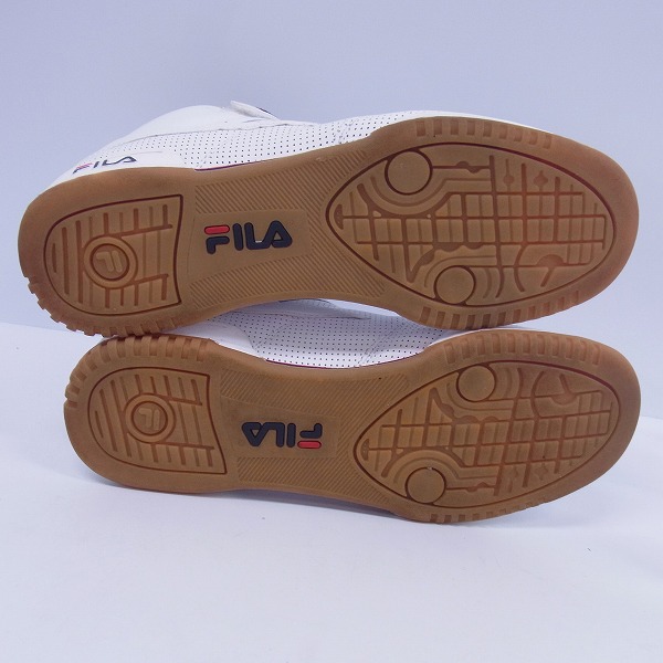 実際に弊社で買取させて頂いたFILA/フィラ F-13 パーフ ハイカット スニーカー FHE111/27.5の画像 2枚目