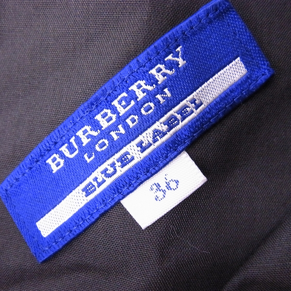 実際に弊社で買取させて頂いたBURBERRY BLUE LABEL/バーバリーブルーレーベル 三陽商会 ウール スカート/36の画像 2枚目