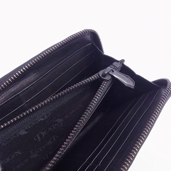 実際に弊社で買取させて頂いたDEAL DESIGN/ディールデザイン シャークラウンドジップウォレットの画像 3枚目