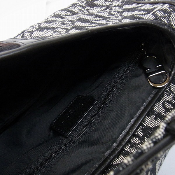 実際に弊社で買取させて頂いたChristian Dior/クリスチャンディオール トロッター柄  ハンドバッグ/ハンドポーチの画像 3枚目