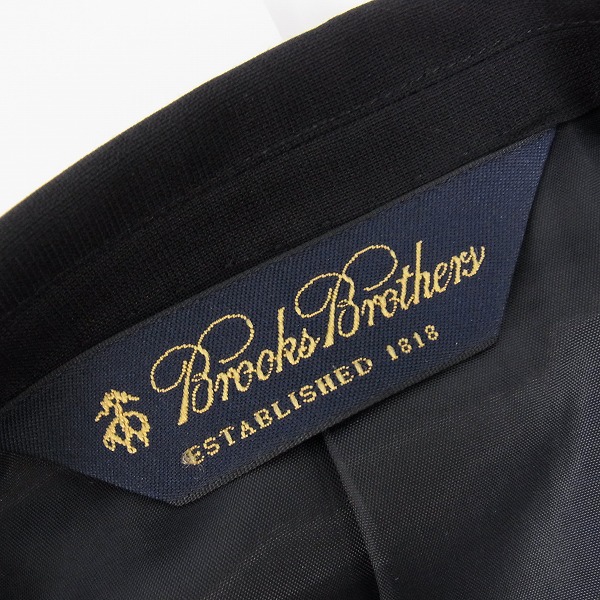 実際に弊社で買取させて頂いたBROOKS BROTHERS/ブルックスブラザーズ ウール テーラードジャケット 金ボタン/38の画像 2枚目