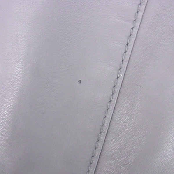 実際に弊社で買取させて頂いたARMANI EXCHANGE/アルマーニエクスチェンジ フェイクレザー ライダースジャケット XSの画像 9枚目