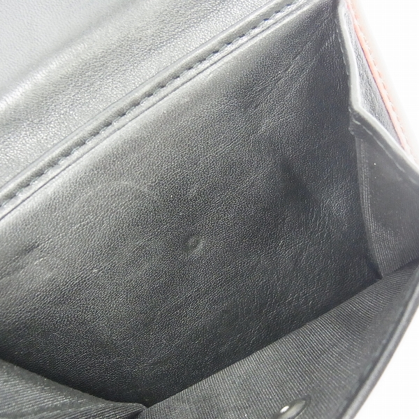 実際に弊社で買取させて頂いたJIMMY CHOO/ジミーチュウ ALBANY/アルバニー スタースタッズ 2つ折り財布/ウォレットの画像 6枚目