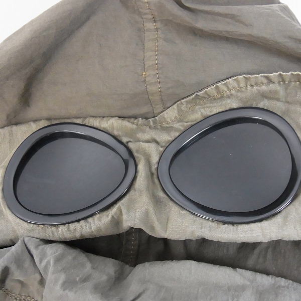 実際に弊社で買取させて頂いたC.P.COMPANY/シーピーカンパニー ナイロン ゴーグル ジャケット CPU0122 000004/50の画像 7枚目