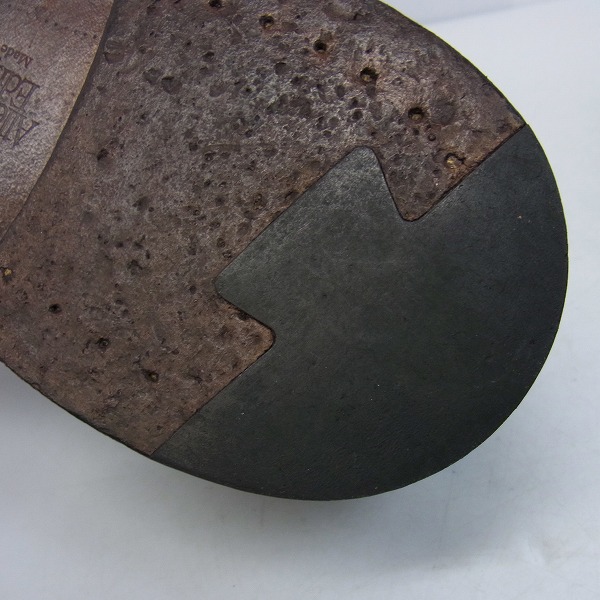 実際に弊社で買取させて頂いたAllen Edmonds/アレンエドモンズ コードバン プレーントゥ レザーシューズ 9591/8.5の画像 7枚目