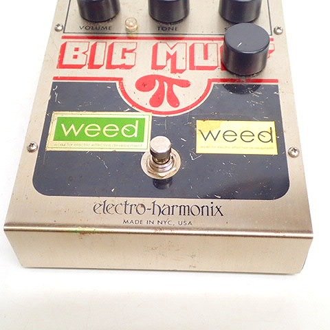 実際に弊社で買取させて頂いた【ジャンク】electro-harmonix/エレクトロハーモニックス BIG MUFF/ビッグマフ weed mod ファズ エフェクターの画像 5枚目