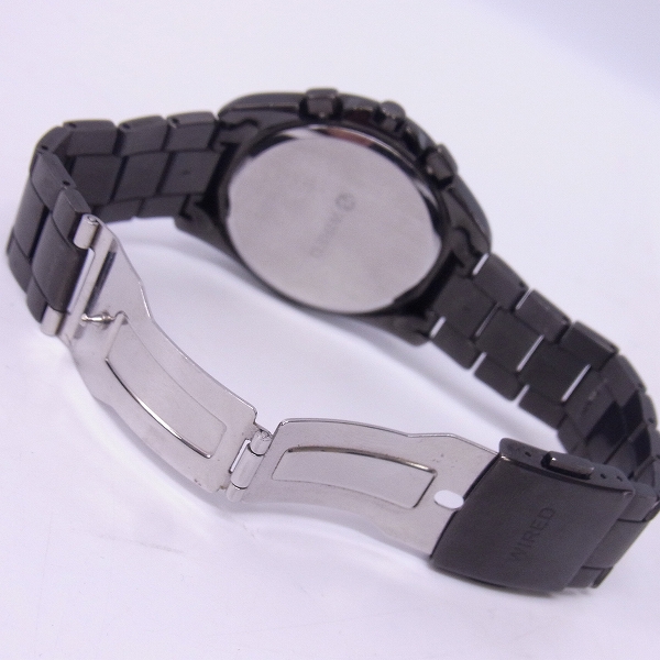 実際に弊社で買取させて頂いたSEIKO/セイコー WIRED/ワイアード リフレクション クロノグラフ 7T12-0AT0の画像 3枚目