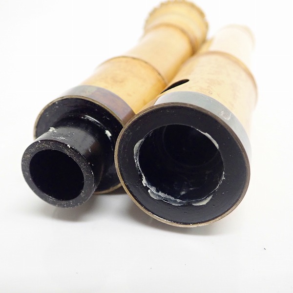 実際に弊社で買取させて頂いた都山流 尺八 竹治銘 中継銀巻 全長約45cm/約312g 和楽器の画像 6枚目