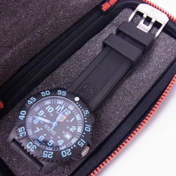 実際に弊社で買取させて頂いたLuminox/ルミノックス ネイビーシールズ ブルー 3053【動作未確認】