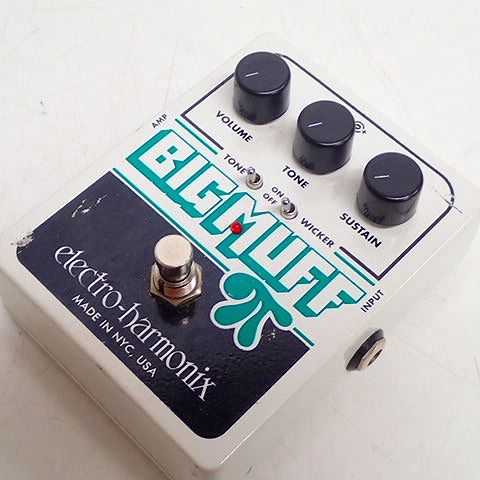 実際に弊社で買取させて頂いた【ジャンク】electro-harmonix/エレクトロハーモニックス BIG MUFF/ビッグマフ with Tone Wicker エフェクターの画像 6枚目
