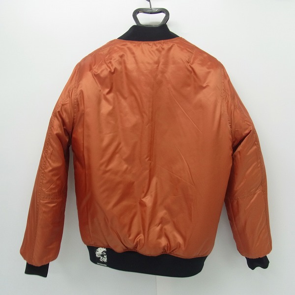 実際に弊社で買取させて頂いたBack Channel/バックチャンネル リバーシブル MA-1 フライトジャケット/Mの画像 5枚目