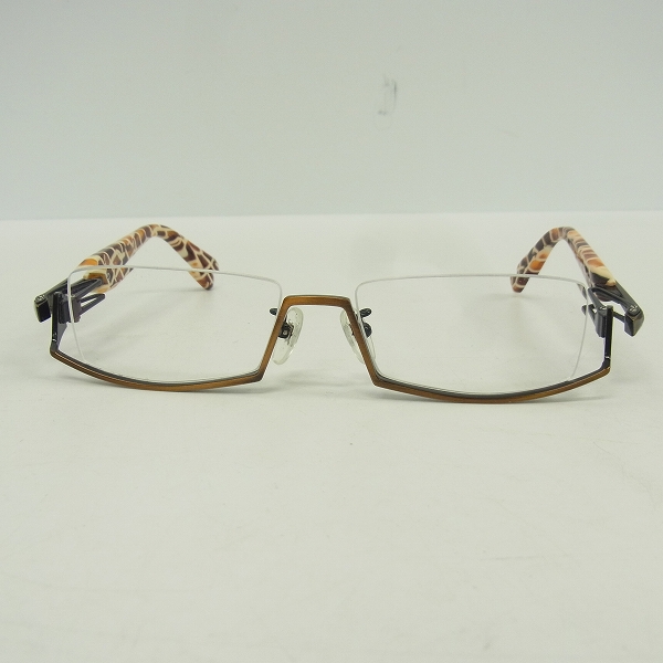 実際に弊社で買取させて頂いたless than human/レスザンヒューマン BRAZIL 眼鏡/メガネフレーム キリン 9610Kの画像 1枚目