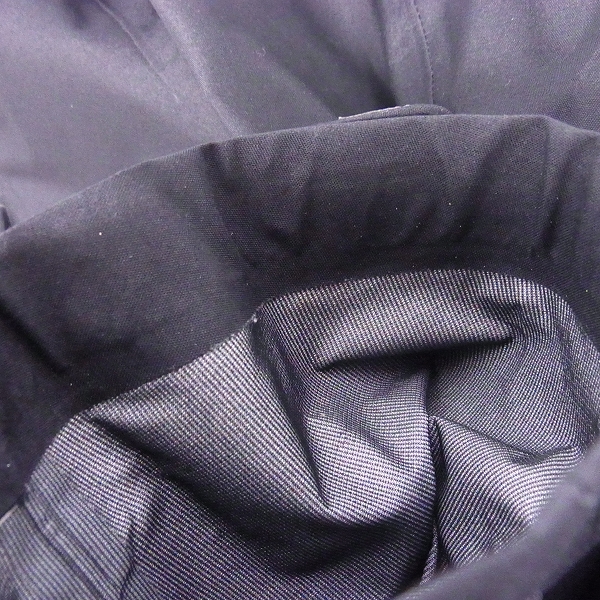 実際に弊社で買取させて頂いたBACKCHANNEL/バックチャンネル ナイロン マウンテンパーカー ブラック/Lの画像 5枚目