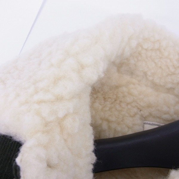 実際に弊社で買取させて頂いたMAISON KITSUNE/メゾンキツネ コーデュロイ ボア ジャケット Sの画像 6枚目