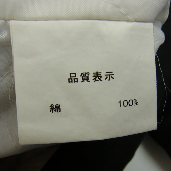 実際に弊社で買取させて頂いたCRIMIE/クライミー ジャケット ジップブルゾン ブラック Mの画像 3枚目