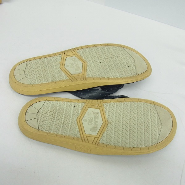 実際に弊社で買取させて頂いたDENIME×ISLAND SLIPPER/ドゥニーム×アイランドスリッパー デニムレザー サンダル/8の画像 2枚目
