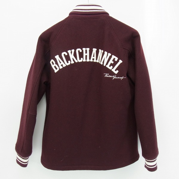 実際に弊社で買取させて頂いたBack Channel/バックチャンネル スタジャン/Mの画像 1枚目