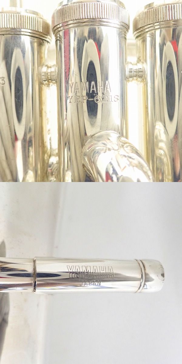 実際に弊社で買取させて頂いた★【ジャンク】YAMAHA/ヤマハ YEP-621S ユーフォニアム ハードケース付の画像 3枚目