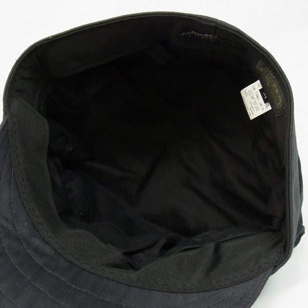 実際に弊社で買取させて頂いたBLACK SIGN×CA4LA/ブラックサイン×カシラ コットン キャスケット/Mの画像 4枚目