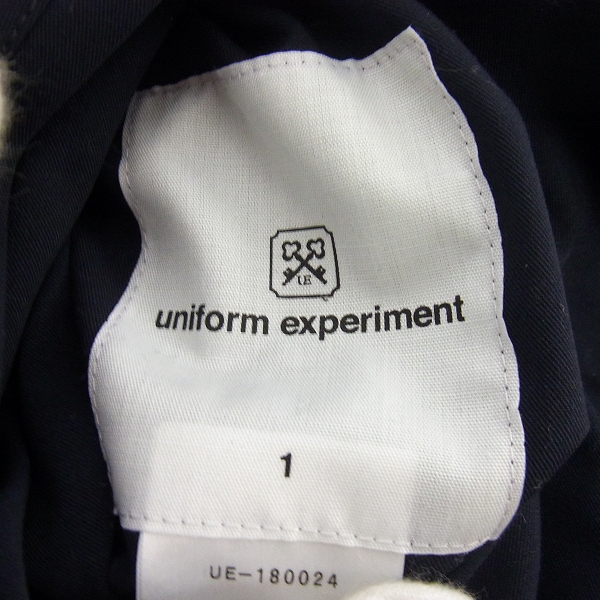 実際に弊社で買取させて頂いたuniform experiment/ユニフォームエクスペリメント SWING TOP BLOUSON/UE-180024/1の画像 6枚目