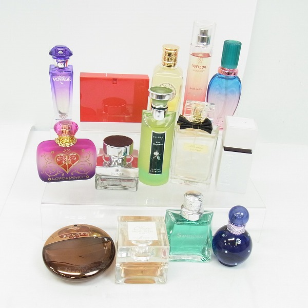 実際に弊社で買取させて頂いたブルガリ アクアアマーラ 50ml/オパフメ オーテヴェー/グッチ ラッシュ2/等他フレグランス 計13点 おまとめ