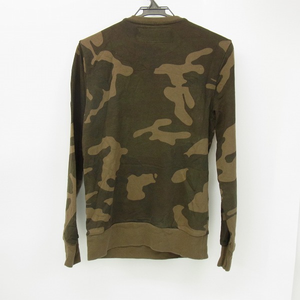 実際に弊社で買取させて頂いたHYDROGEN/ハイドロゲン カモ柄 スタッズスウェット Mの画像 1枚目