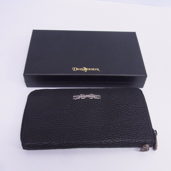 実際に弊社で買取させて頂いたDEAL DESIGN/ディールデザイン シャークラウンドジップウォレットの画像 8枚目