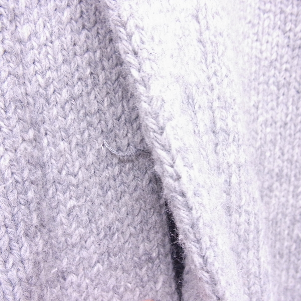 実際に弊社で買取させて頂いたHYDROGEN/ハイドロゲン スカルボタン ニットカーディガン/Lの画像 4枚目