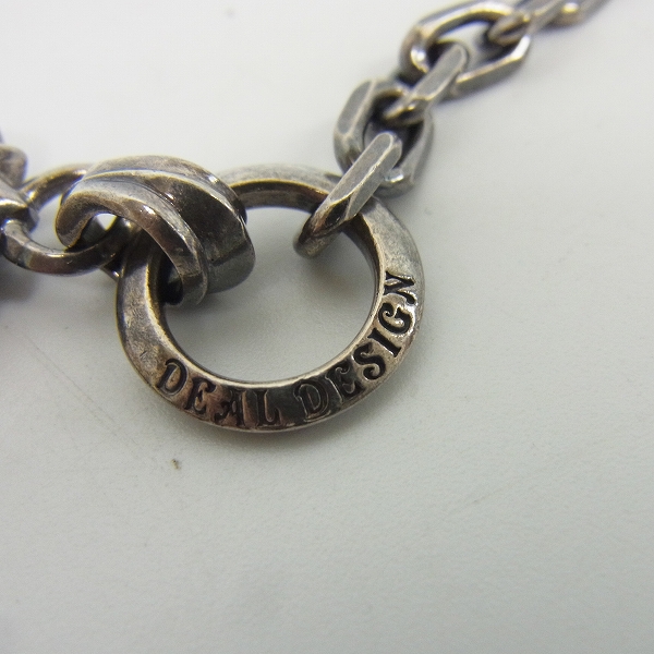 実際に弊社で買取させて頂いたDEALDESIGN/ディールデザイン グランドリリークロスウォレットチェーンの画像 3枚目