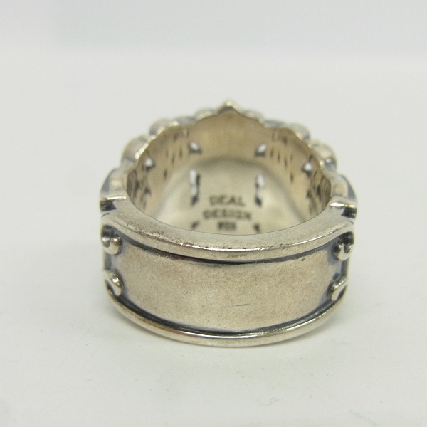 実際に弊社で買取させて頂いたDEAL DESIGN/ディールデザイン キングゲートリング/17号の画像 3枚目