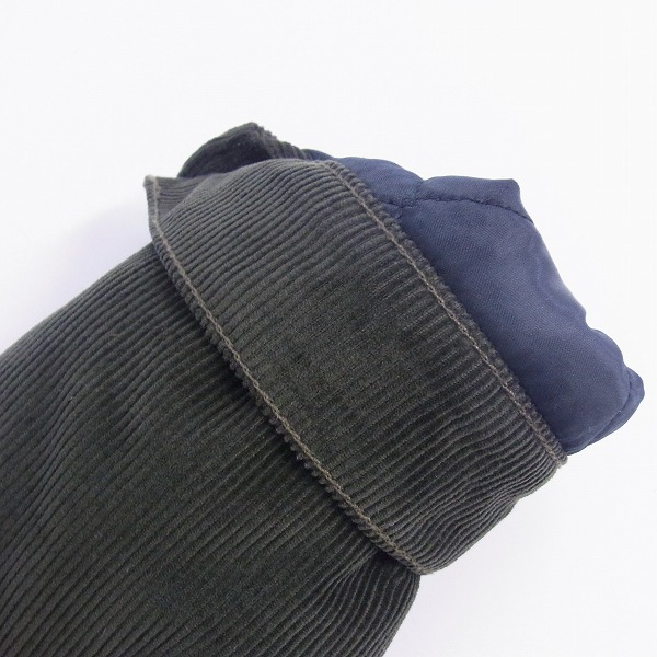 実際に弊社で買取させて頂いたMAISON KITSUNE/メゾンキツネ コーデュロイ ボア ジャケット Sの画像 7枚目