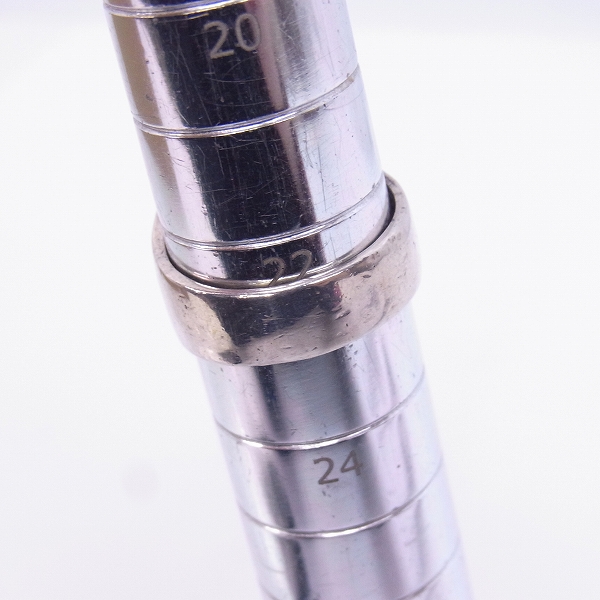 実際に弊社で買取させて頂いたCRAZY PIG/クレイジーピッグ CRYSTAL SKULL/クリスタル スカル リング 23号の画像 8枚目