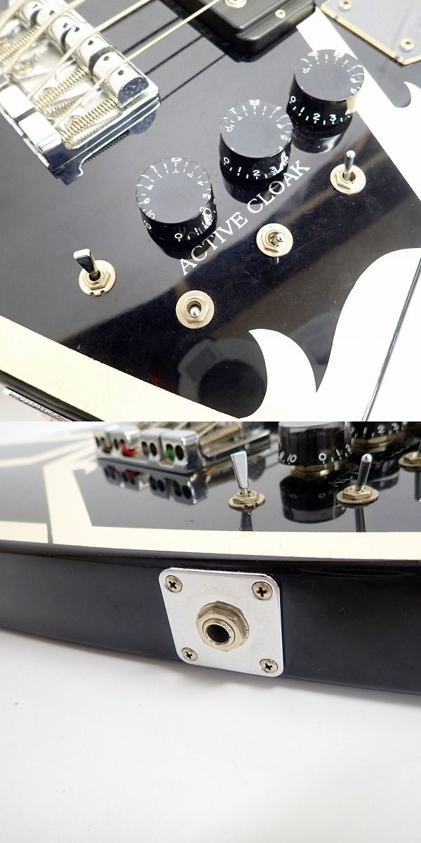 実際に弊社で買取させて頂いた★【オーダーメイド品】ESP/イーエスピー エクスプローラータイプ エレキベース ハードケース付の画像 5枚目