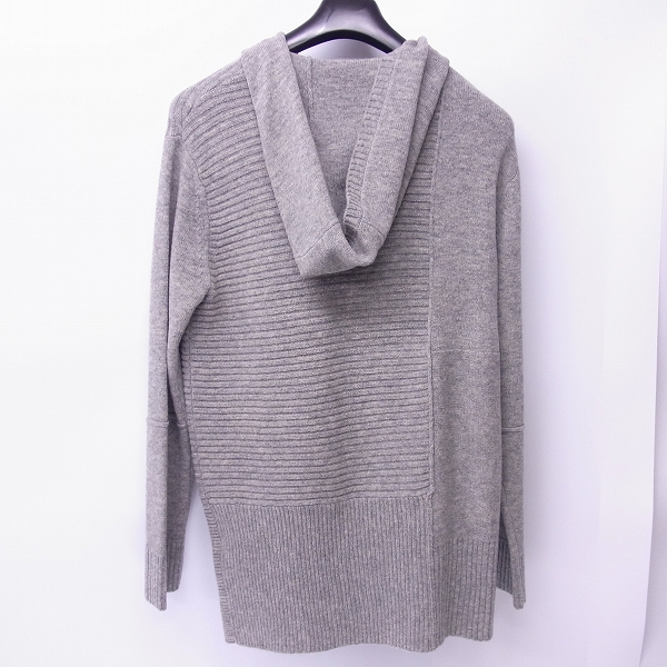 実際に弊社で買取させて頂いたDIESEL BLACK GOLD/ディーゼル ブラックゴールド  パターン切替 ジップアップ ウールニットパーカー/Sの画像 1枚目