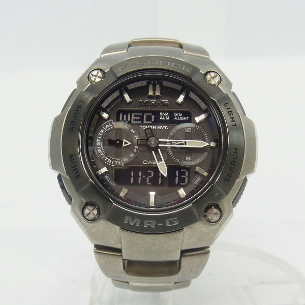 実際に弊社で買取させて頂いたG-SHOCK/Gショック MR-G タフソーラー/メタルバンド MRG-7600D
