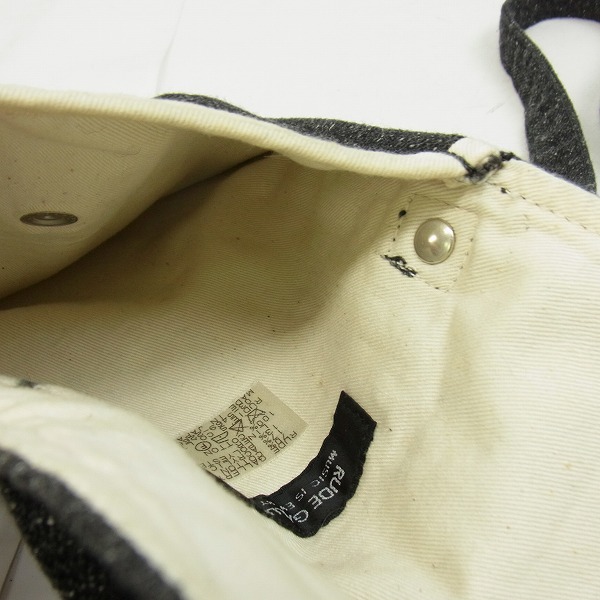 実際に弊社で買取させて頂いたRUDE GALLERY/ルードギャラリー ショルダーポーチの画像 3枚目