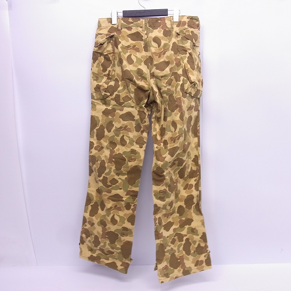 リアルマッコイズ 迷彩 カーゴパンツ 実寸 ウエスト75㎝ BLOG | The Real McCoy's ONLINE STORE