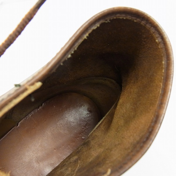 実際に弊社で買取させて頂いたREDWING/レッドウィング ブーツ アイリッシュセッター プレーントゥ ブーツ 8163/8の画像 4枚目