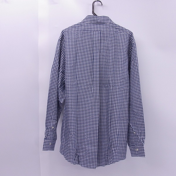 実際に弊社で買取させて頂いた【未使用】BROOKS BROTHERS/ブルックスブラザーズ  ギンガムチェック ボタンダウンシャツ XLの画像 1枚目
