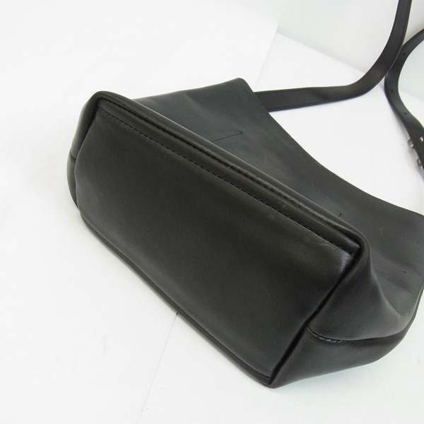 実際に弊社で買取させて頂いたDIET BUTCHER SLIM SKIN/ダイエットブッチャー スリムスキン レザースモールショルダーバッグの画像 2枚目