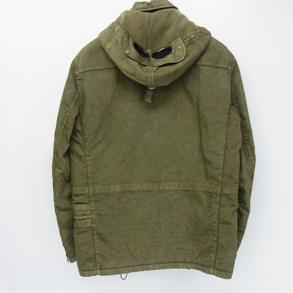 実際に弊社で買取させて頂いたC.P.COMPANY/シーピーカンパニー ミリタリー/フィールド ゴーグル ジャケット 12WM22003 A42/50の画像 1枚目