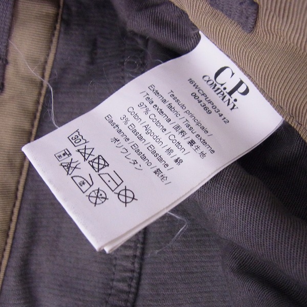 実際に弊社で買取させて頂いたC.P.COMPANY/シーピーカンパニー コーデュロイ パンツ 16WCPUP03412/32の画像 4枚目